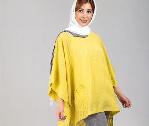 عکس مدل مانتو پانچ جلو بسته