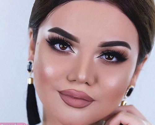 عکس عروس صورت زیبا