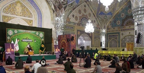 عکس حرم امام رضا زنده