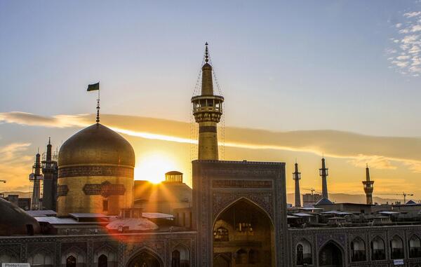 عکس حرم امام رضا زنده