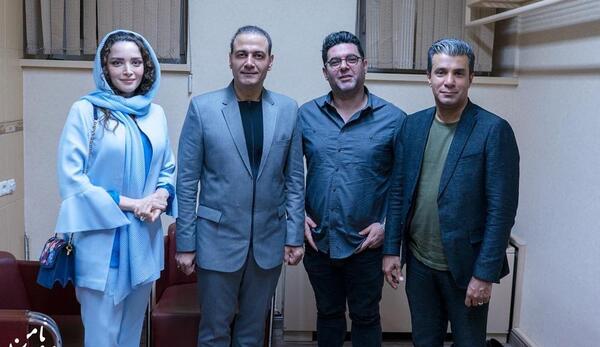 عکس خانوادگی آریا عظیمی نژاد