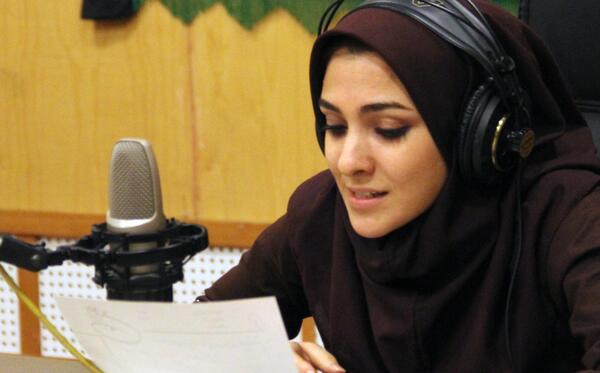 عکس سمانه مبلغ حسینی گوینده