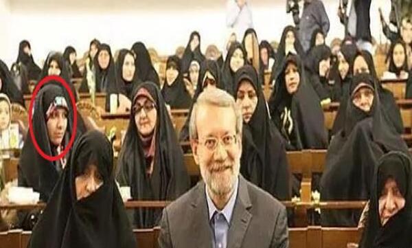 عکس دختر صادق لاریجانی