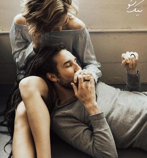 عکس عاشقانه دونفره رو هم