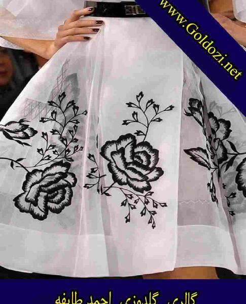 عکس لباس گلدوزی افغانی