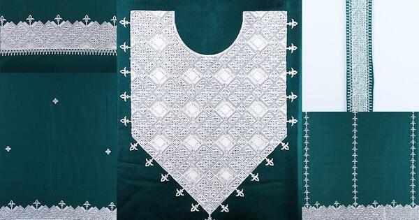 عکس لباس گلدوزی افغانی