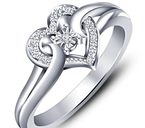 عکس حلقه ازدواج پلاتین