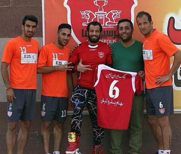 عکس تتلو پرسپولیسی