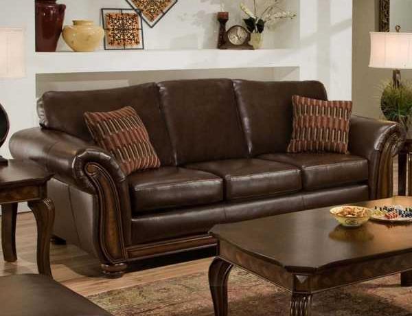 عکس مبل قهوه ای