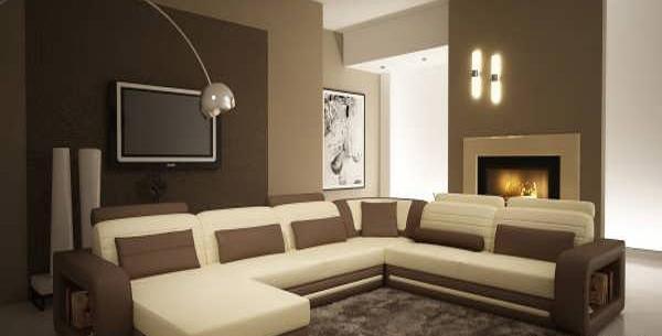 عکس مبل قهوه ای