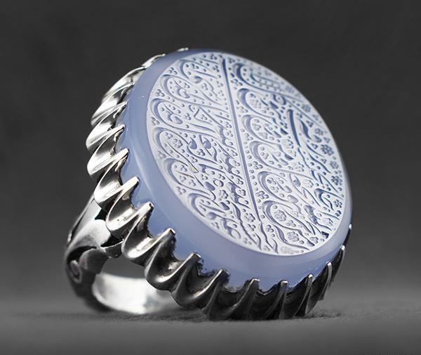 عکس عقیق کبود یمنی