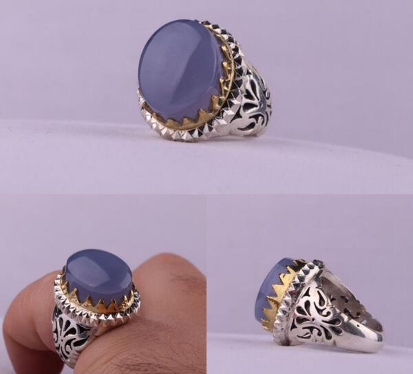 عکس عقیق کبود یمنی