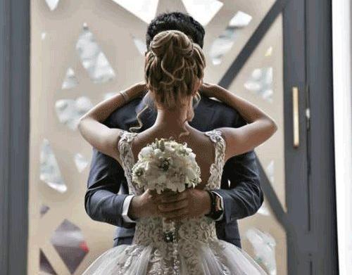 عکس عروس و داماد فیک