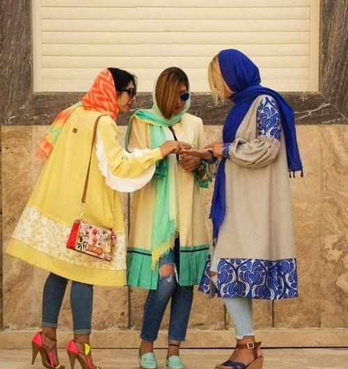 عکس مانتو جلو باز اینستا