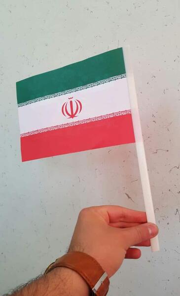 عکس ایده برای کاردستی پرچم ایران