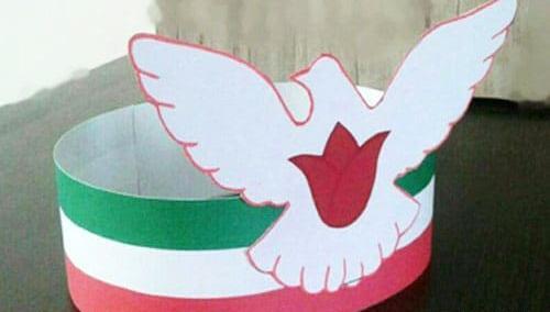 عکس ایده برای کاردستی پرچم ایران