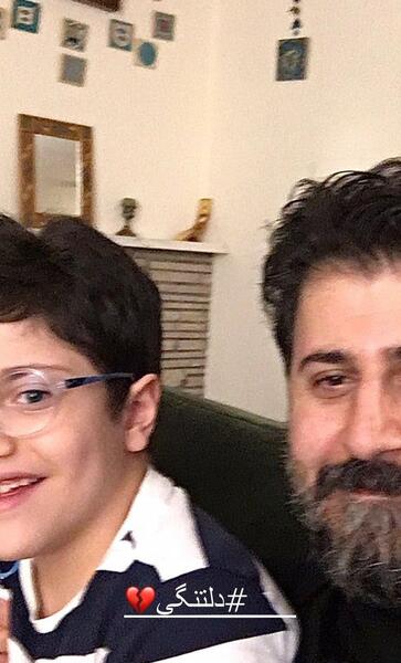عکس پسر هومن حاجی عبداللهی