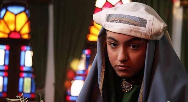 عکس حنانه احدی در بانوی عمارت