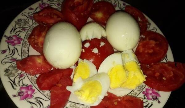 عکس غذا ساده