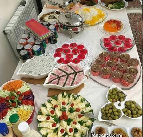 عکس ایده غذا برای تولد همسر