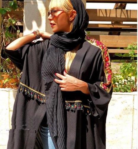 عکس مدل مانتو پاییزه جلو باز