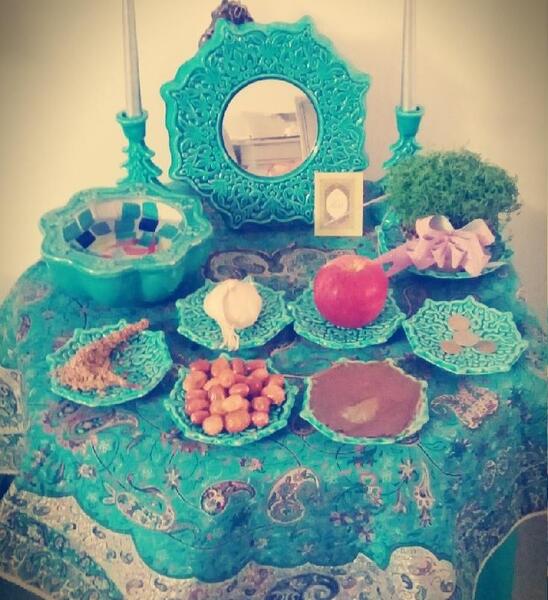 عکس سفره هفت سین خالی