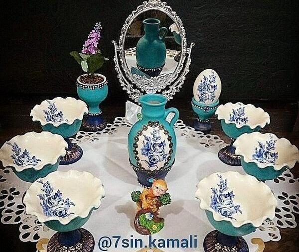 عکس سفره هفت سین خالی
