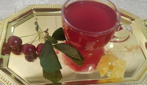 عکس چای آلبالو