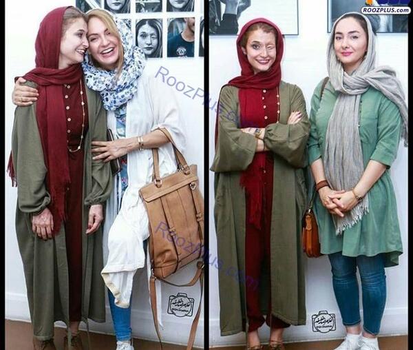 عکس هانیه توسلی با چادر