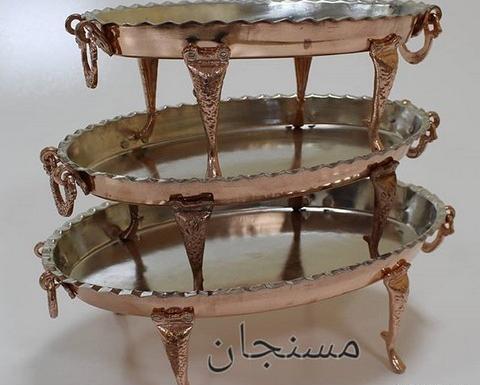 عکس ظروف مسی پذیرایی
