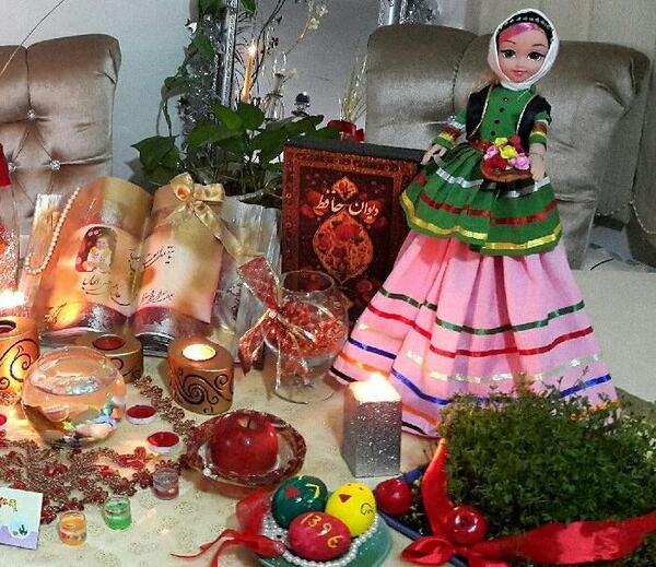 عکس سفره هفت سین عروسکی