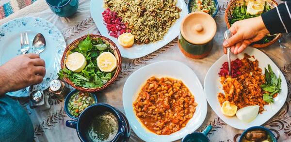 عکس غذاهای لاکچری ایرانی