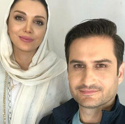 عکس پویا امینی باهمسرش