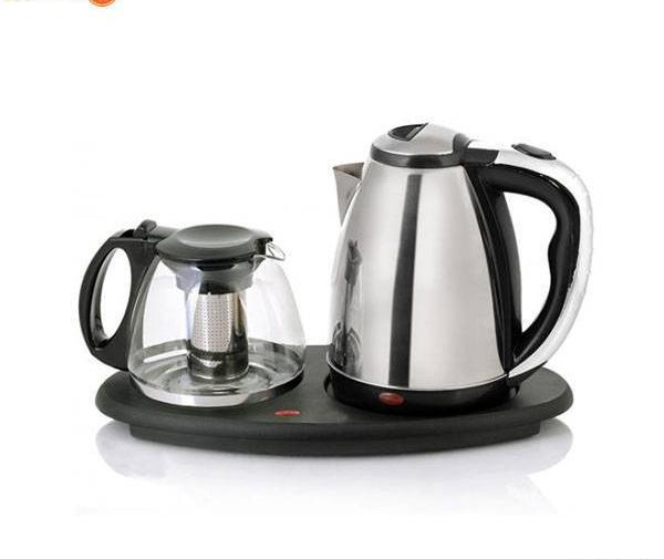 عکس چای ساز شیشه ای