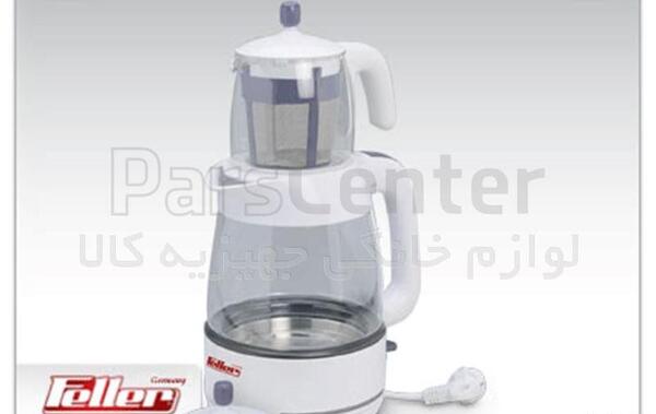 عکس چای ساز شیشه ای