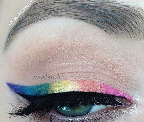 عکس ایده برای ارایش چشم