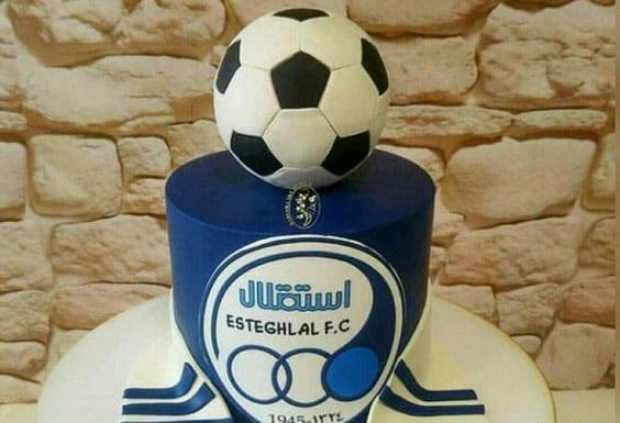 عکس کیک تولد پسرانه استقلالی
