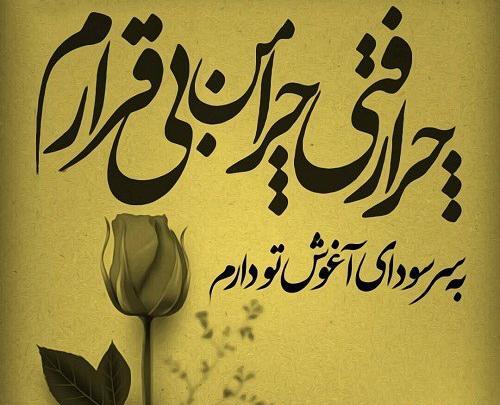 عکس نوشته ولی من اون گل رو میخوام