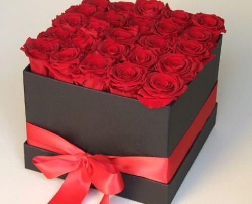 عکس دسته گل جعبه ای