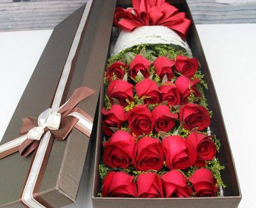 عکس دسته گل جعبه ای
