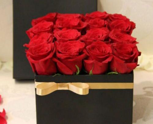 عکس دسته گل جعبه ای