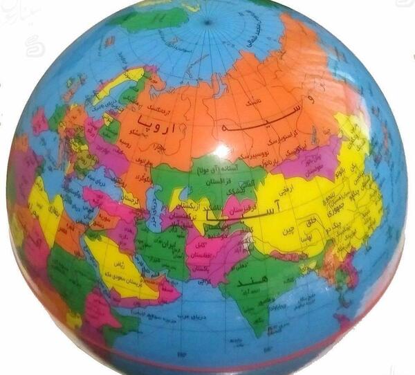 عکس کره زمین نقشه