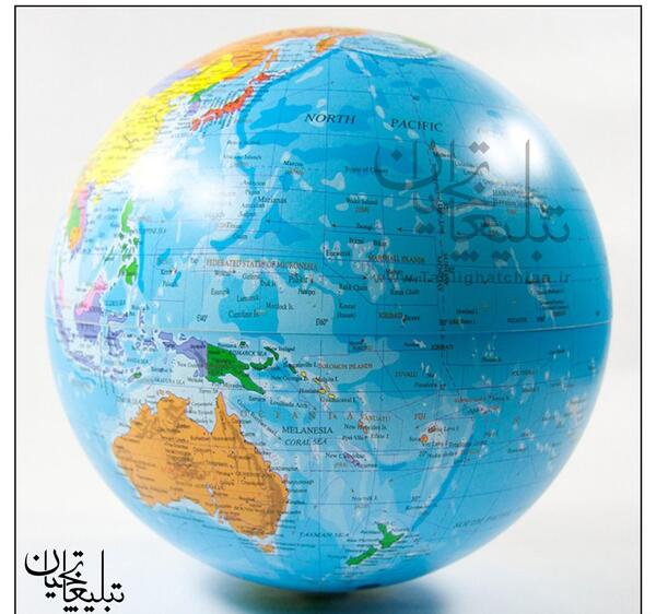 عکس کره زمین نقشه