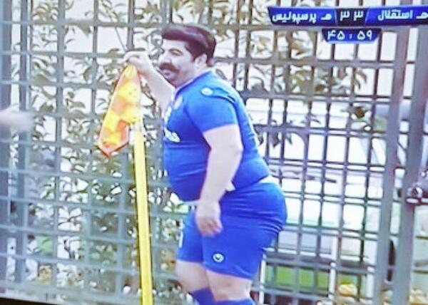 عکس بهنام بانی فوتبال
