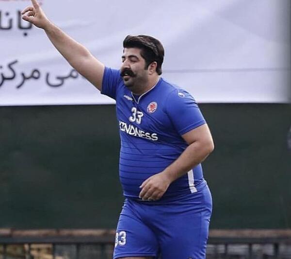 عکس بهنام بانی فوتبال