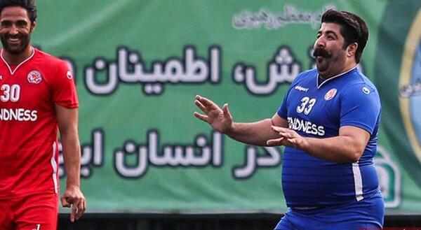 عکس بهنام بانی فوتبال