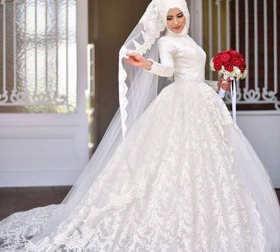 عکس عروس با حجاب جدید