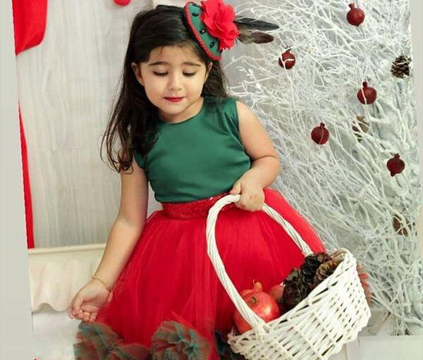 عکس ایده لباس یلدا دخترانه