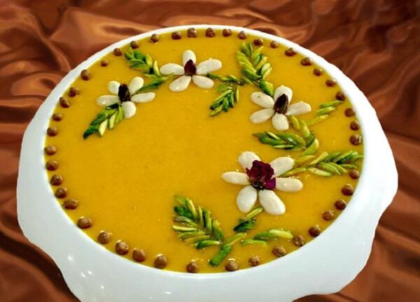 عکس حلوا ارد برنج