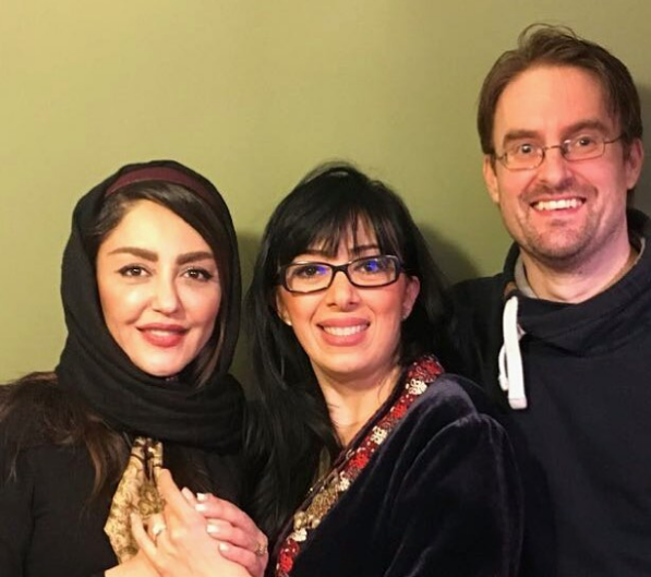 عکس همسر شقایق فراهانی اقای حسامی